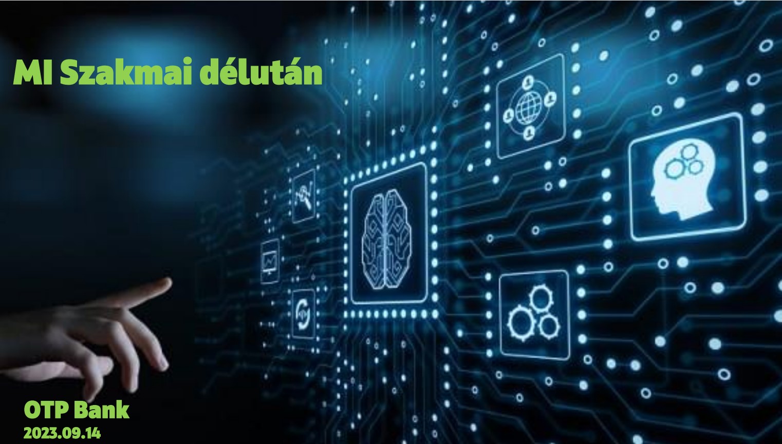 SZUPERSZÁMÍTÓGÉP SZAKMAI DÉLUTÁN